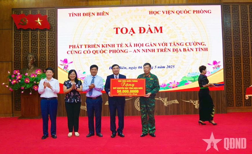 Học viện Quốc phòng tổ chức học tập, nghiên cứu thực tế tại Điện Biên