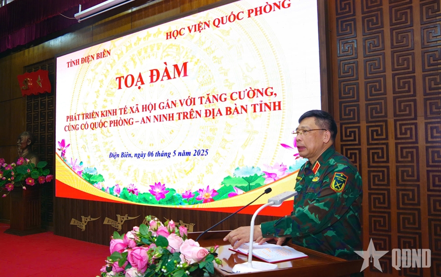 Học viện Quốc phòng tổ chức học tập, nghiên cứu thực tế tại Điện Biên
