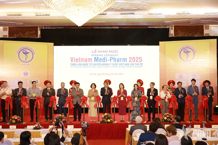 Khai mạc Triển lãm quốc tế chuyên ngành Y dược Việt Nam lần thứ 32