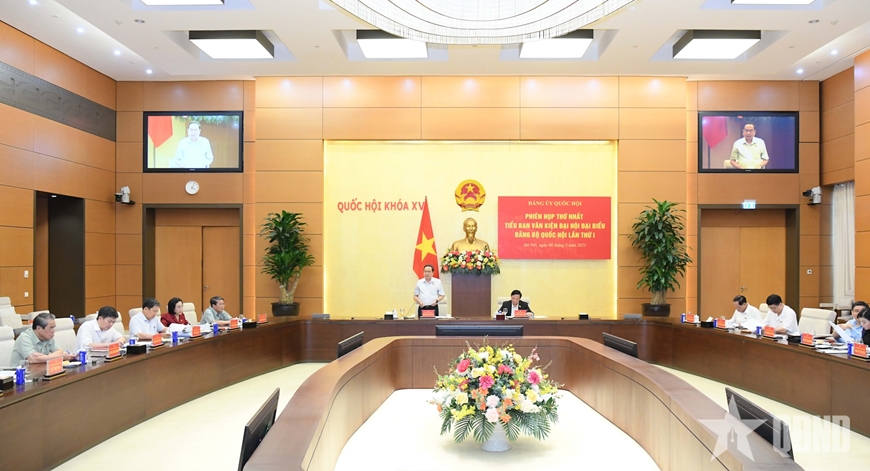 Văn kiện Đại hội đại biểu Đảng bộ Quốc hội phải ngắn gọn, súc tích, tính hành động cao