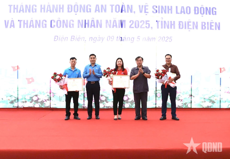 Điện Biên: Phát động Tháng hành động về an toàn vệ sinh lao động