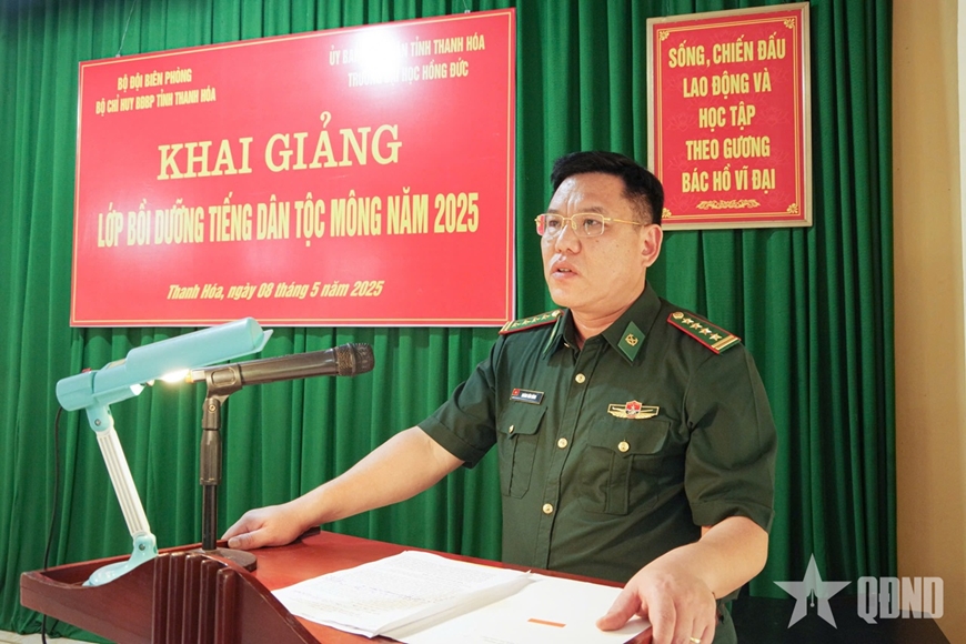 Thanh Hóa: Khai giảng lớp bồi dưỡng tiếng Mông trên địa bàn biên giới