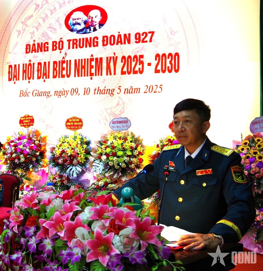 Đảng bộ Trung đoàn 927 quyết tâm hoàn thành tốt “3 đột phá”