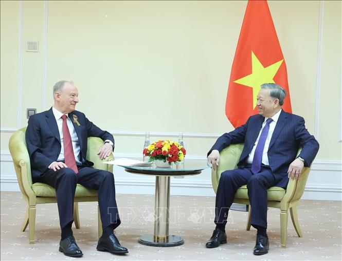 Tổng Bí thư Tô Lâm tiếp một số doanh nghiệp tại Liên bang Nga