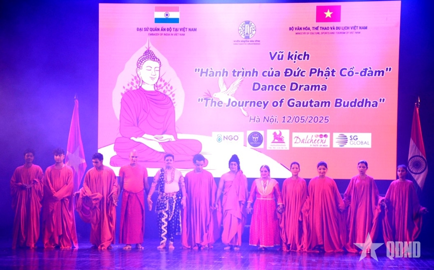 Ấn Độ biểu diễn vũ kịch về Đức Phật tại Hà Nội