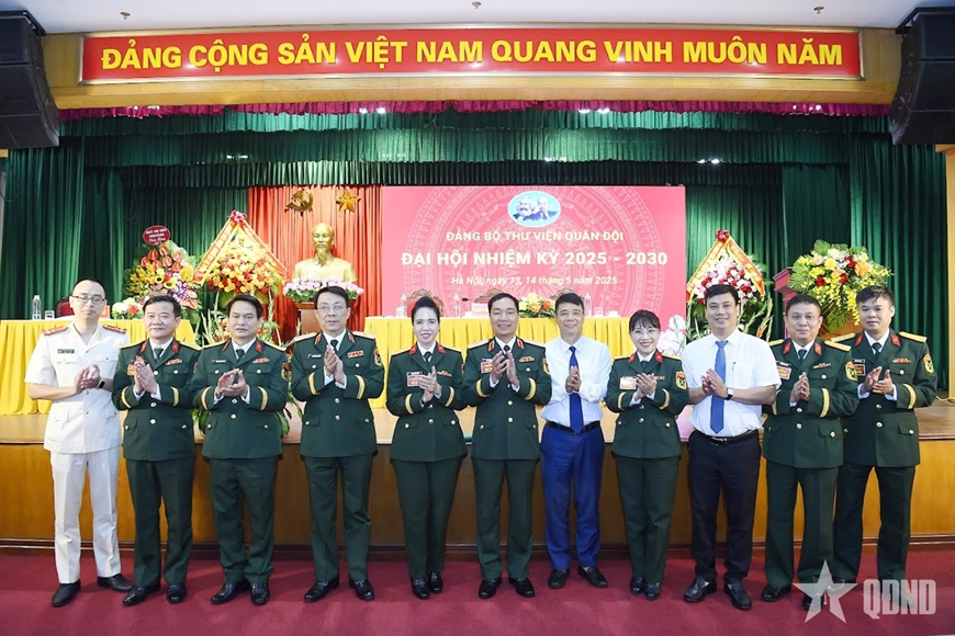 Đảng bộ Thư viện Quân đội tổ chức thành công Đại hội nhiệm kỳ 2025-2030