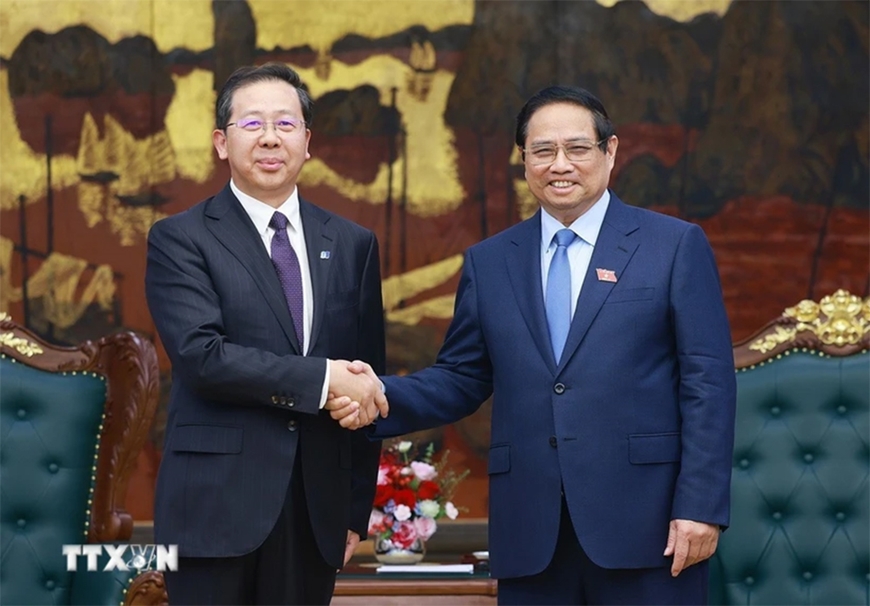 Thủ tướng Phạm Minh Chính đề nghị Tập đoàn Hoa Điện đầu tư, góp phần đảm bảo an ninh năng lượng cho Việt Nam