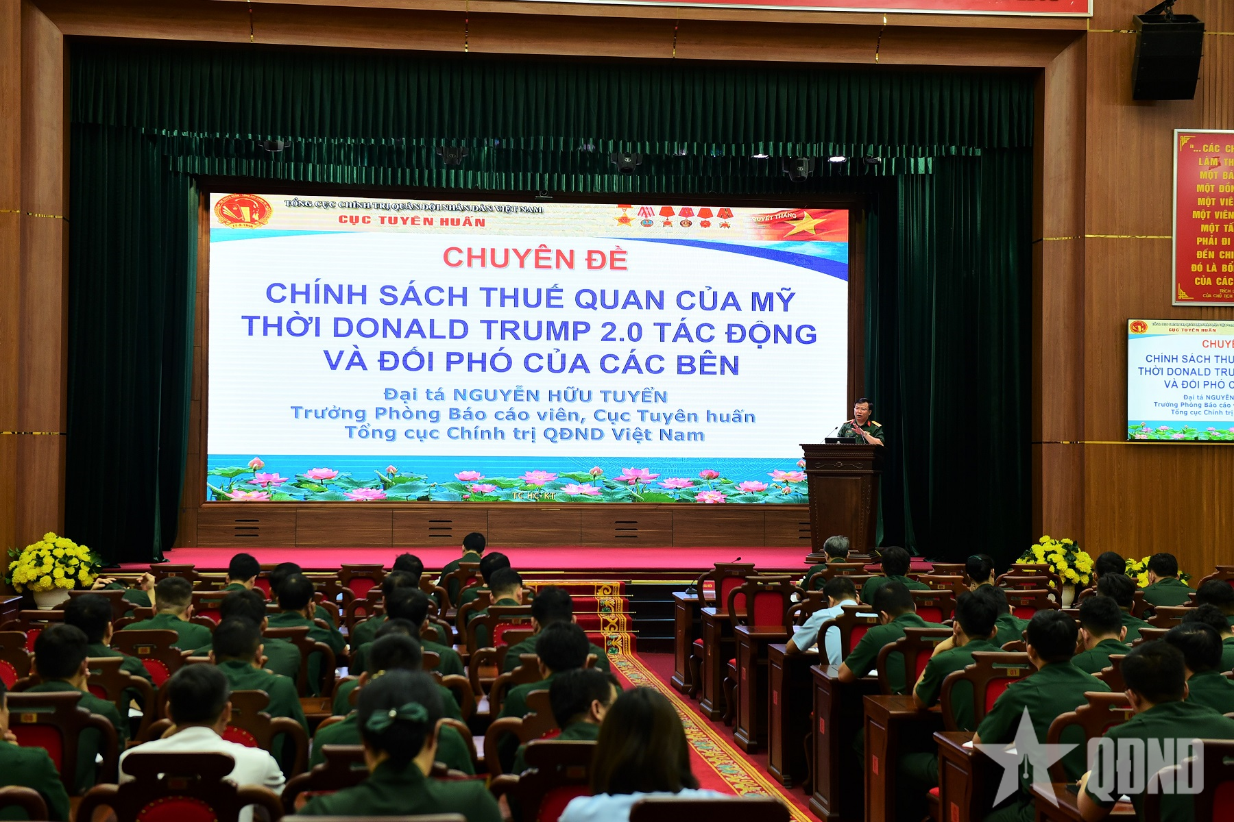 Cục Tuyên huấn bồi dưỡng báo cáo viên toàn quân tháng 5-2025