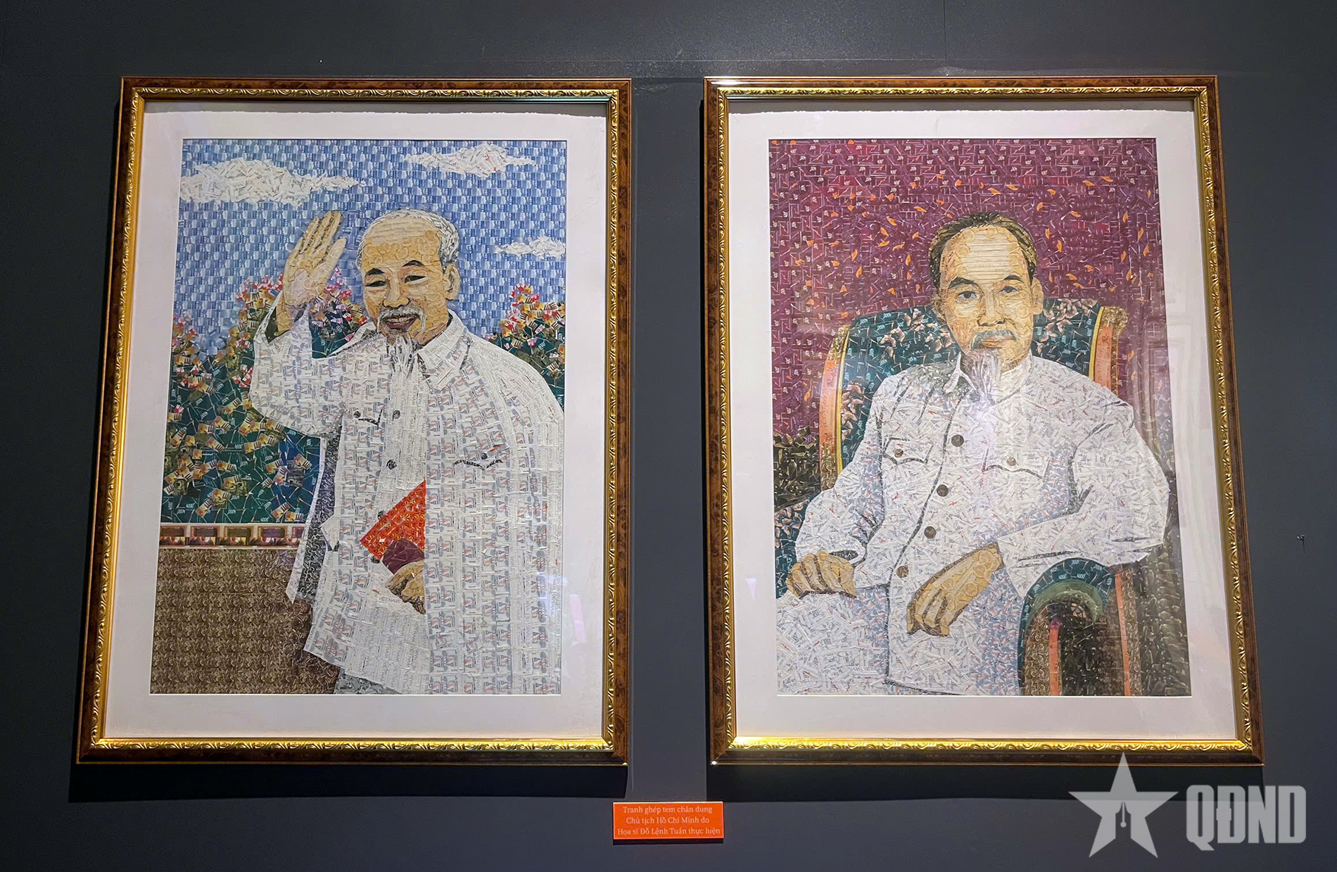 Trưng bày hơn 200 hình ảnh, tem và bưu ảnh về Chủ tịch Hồ Chí Minh