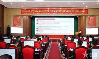 Tập huấn khai thác, sử dụng và tạo lập cơ sở dữ liệu ban đầu phần mềm hồ sơ sức khỏe quân nhân