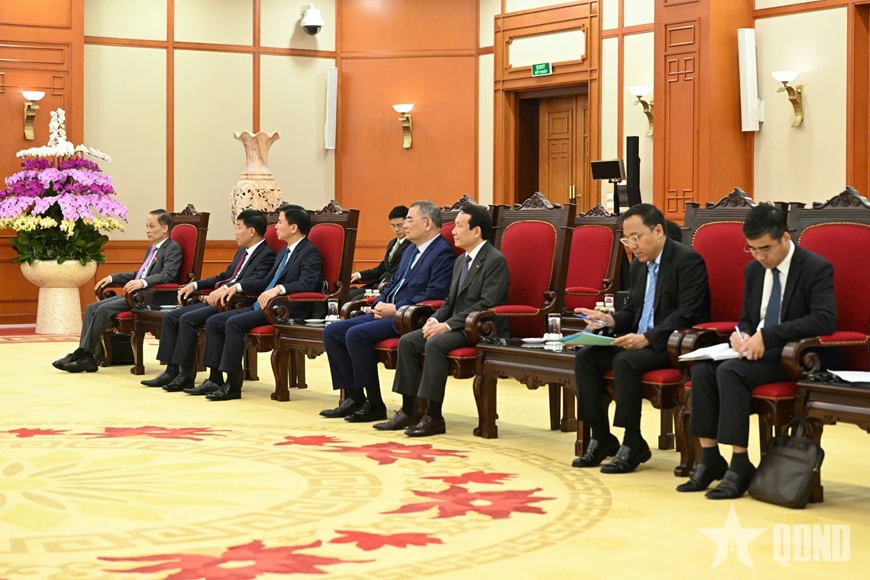 Tổng Bí thư Tô Lâm tiếp Phó tổng thư ký thứ nhất Đảng Đại hội Dân tộc Phi