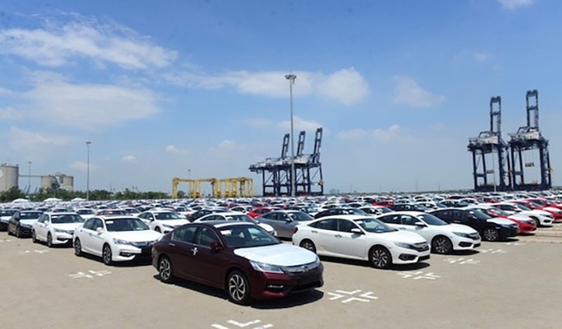 18.714 ô tô nguyên chiếc các loại nhập khẩu trong tháng 4 năm 2025