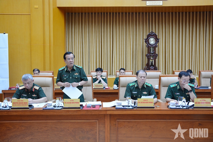 Đại tướng Phan Văn Giang làm việc với Bộ tư lệnh Bộ đội Biên phòng