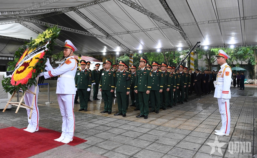 Cử hành trọng thể Lễ viếng nguyên Chủ tịch nước Trần Đức Lương