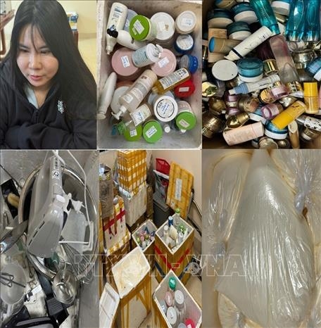 Thanh Hóa: Triệt phá cơ sở sản xuất, buôn bán mỹ phẩm giả