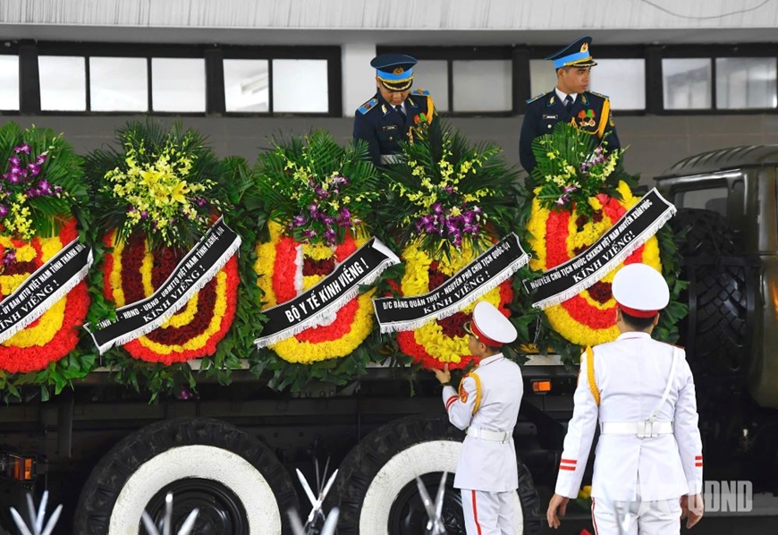 Cử hành trọng thể Lễ truy điệu nguyên Chủ tịch nước Trần Đức Lương