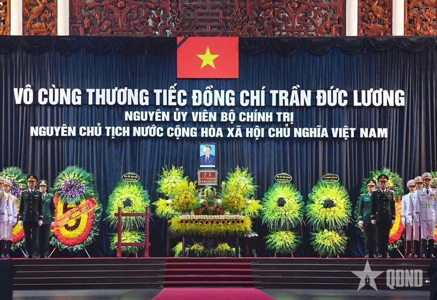 Cử hành trọng thể Lễ truy điệu nguyên Chủ tịch nước Trần Đức Lương