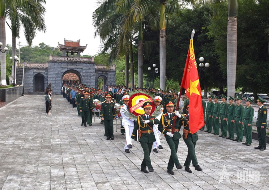 Điện Biên: Truy điệu, an táng hài cốt liệt sĩ hy sinh tại Lào