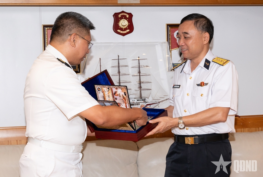 Tàu buồm 286 - Lê Quý Đôn kết thúc chuyến thăm, giao lưu tại Philippines