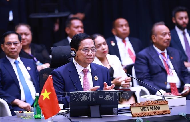 Thủ tướng Phạm Minh Chính dự và phát biểu tại Phiên toàn thể Hội nghị Cấp cao ASEAN lần thứ 46
