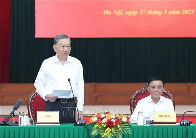 Tổng Bí thư Tô Lâm: Tạo mọi điều kiện để Ban Tổ chức Trung ương phát huy tốt vai trò là cơ quan tham mưu chiến lược đặc biệt quan trọng của Đảng