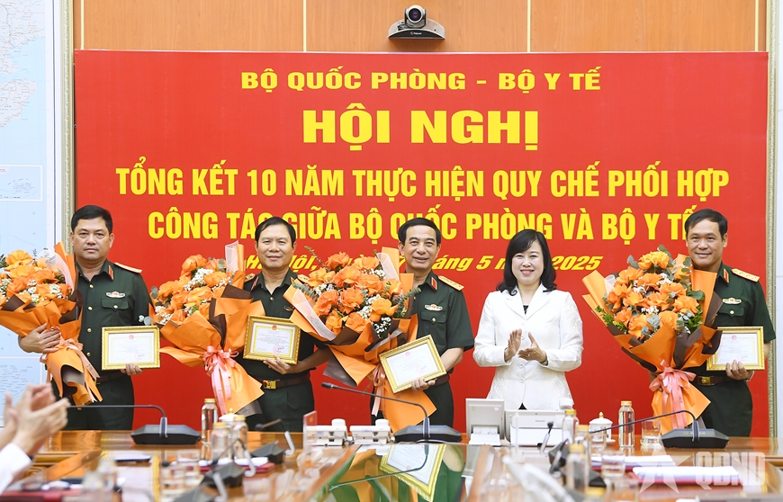 Tăng cường phối hợp chặt chẽ, hiệu quả giữa Bộ Quốc phòng và Bộ Y tế