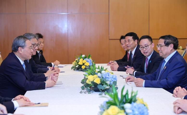 Hội nghị Cấp cao ASEAN: Thủ tướng Phạm Minh Chính hội đàm với Thủ tướng Trung Quốc Lý Cường