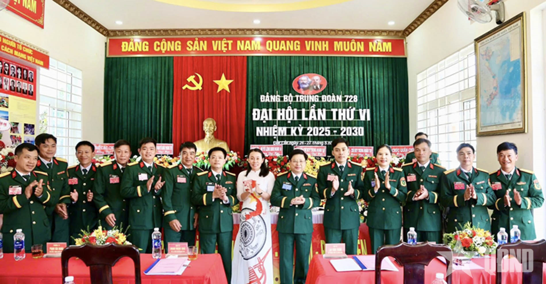 Đảng bộ Trung đoàn 728 (Binh đoàn 16) Đại hội nhiệm kỳ 2025 - 2030