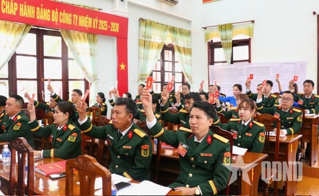 Đảng bộ Công ty TNHH MTV Cà phê 15 tổ chức thành công Đại hội lần thứ VIII