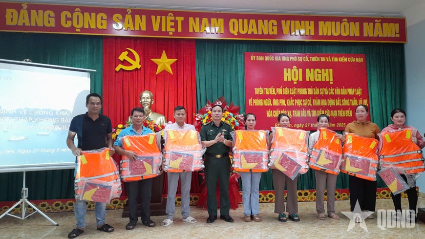 Nâng cao năng lực ứng phó thiên tai, tìm kiếm cứu nạn trên biển