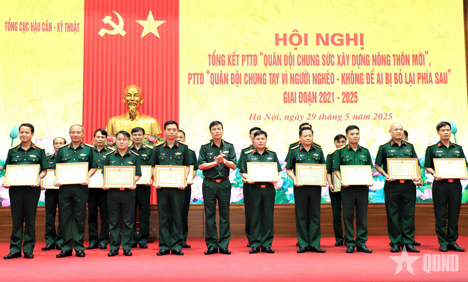 Tổng cục Hậu cần - Kỹ thuật tổng kết thực hiện 2 phong trào thi đua do Bộ Quốc phòng phát động