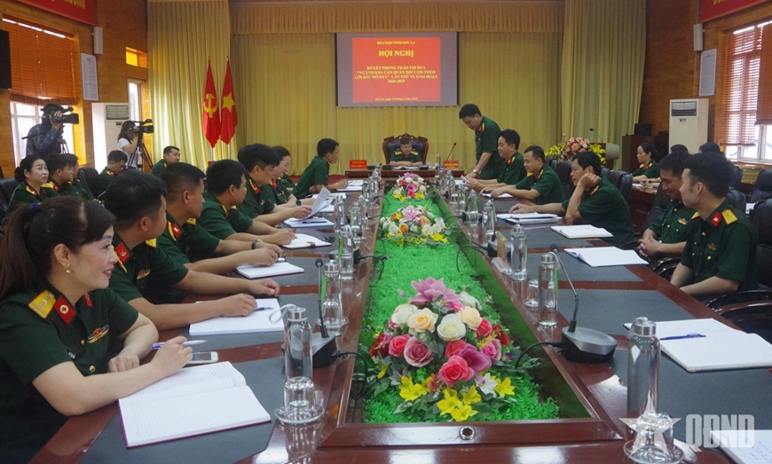 Sơn La: Sơ kết phong trào thi đua “Ngành Hậu cần Quân đội làm theo lời Bác Hồ dạy”