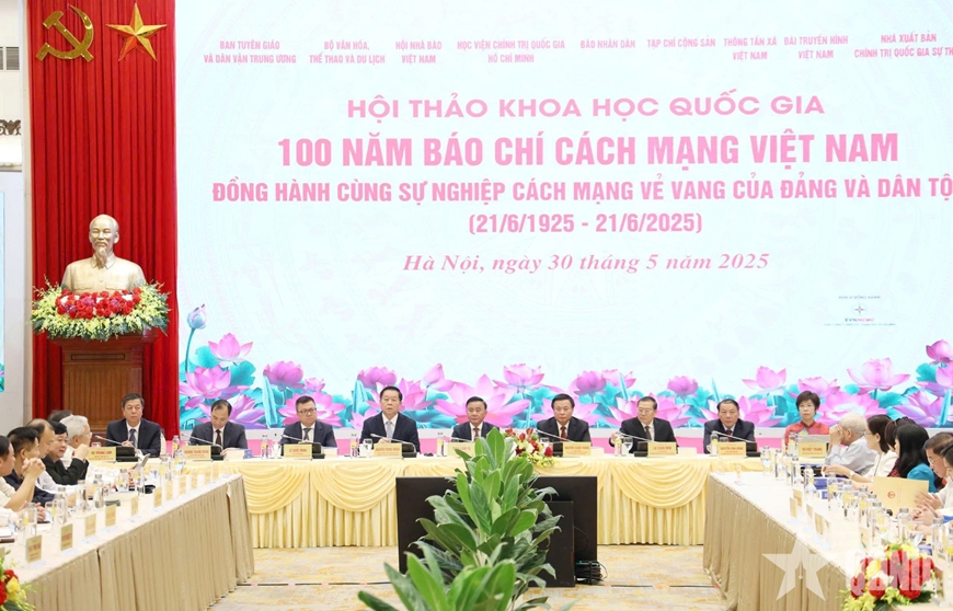 Hội thảo khoa học quốc gia 100 năm Báo chí cách mạng Việt Nam