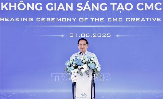 Thủ tướng Phạm Minh Chính: Tổ hợp không gian sáng tạo CMC phải là nơi hội tụ, lan tỏa văn hóa và trí tuệ