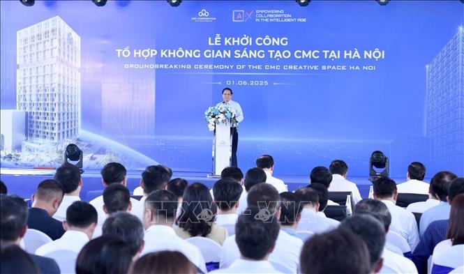 Thủ tướng Phạm Minh Chính: Tổ hợp không gian sáng tạo CMC phải là nơi hội tụ, lan tỏa văn hóa và trí tuệ