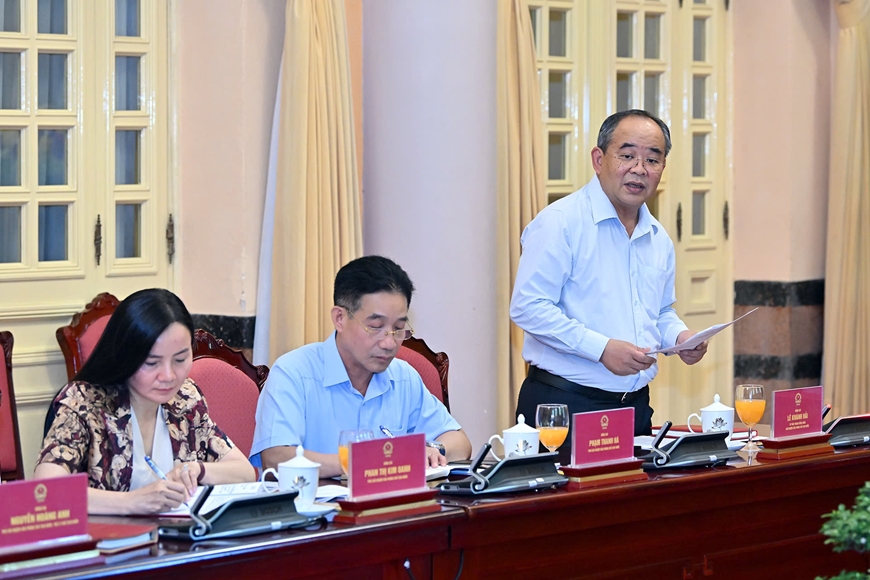 Chủ tịch nước Lương Cường làm việc Văn phòng Chủ tịch nước về các nhiệm vụ trọng tâm tháng 6
