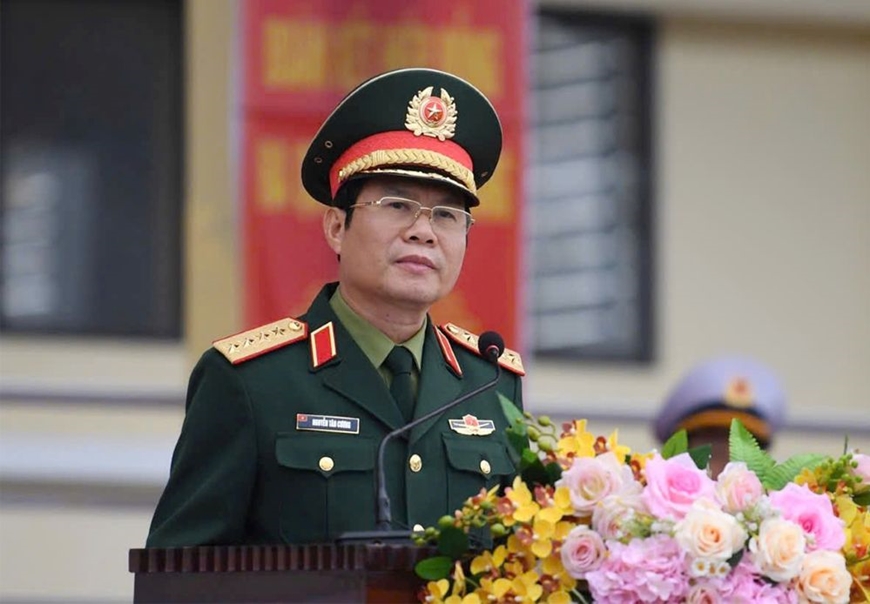 Đại tướng Nguyễn Tân Cương thăm chính thức Campuchia