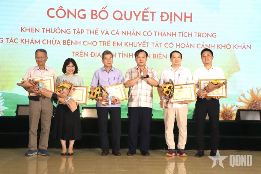 Điện Biên: Hơn 200 trẻ khuyết tật được phẫu thuật miễn phí