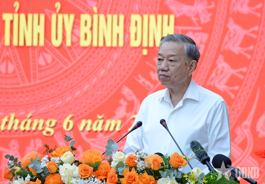 Tổng Bí thư Tô Lâm: Tỉnh Gia Lai mới cần xác lập và thực hiện 3 đột phá chiến lược
