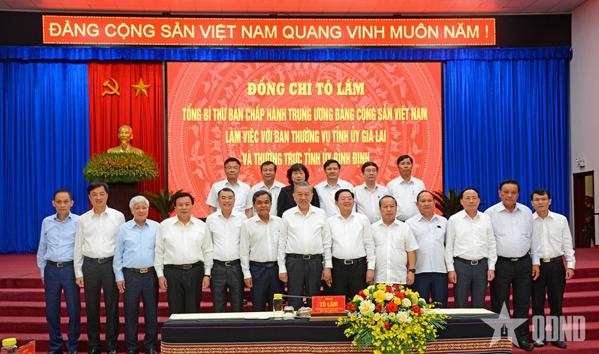 Tổng Bí thư Tô Lâm: Tỉnh Gia Lai mới cần xác lập và thực hiện 3 đột phá chiến lược