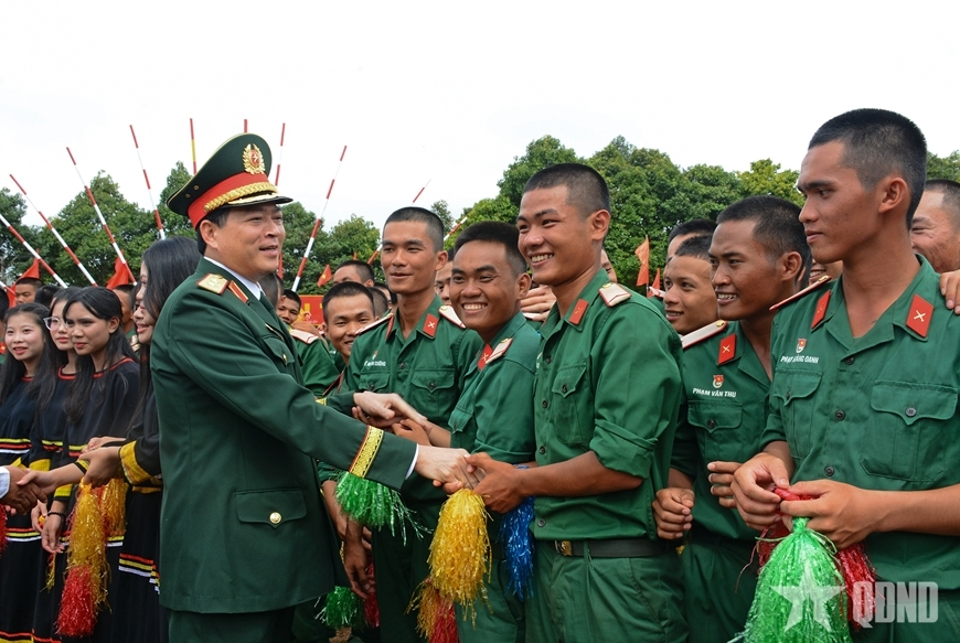 Các đơn vị tổ chức Lễ tuyên thệ chiến sĩ mới năm 2025