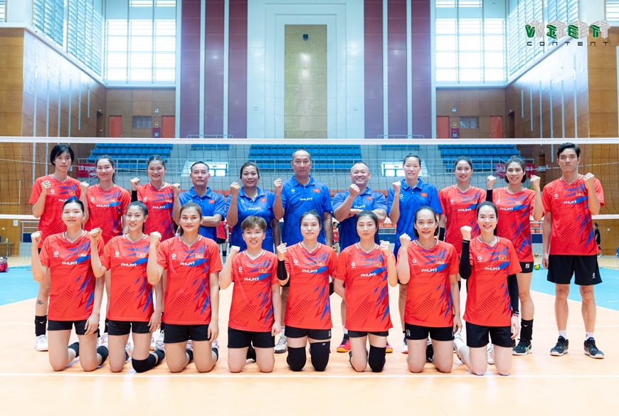 Lịch thi đấu bóng chuyền nữ Việt Nam tại AVC Nations Cup 2025