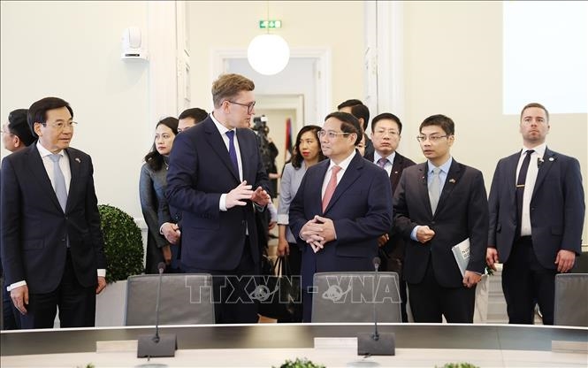 Thủ tướng Phạm Minh Chính hội đàm với Thủ tướng Estonia Kristen Michal