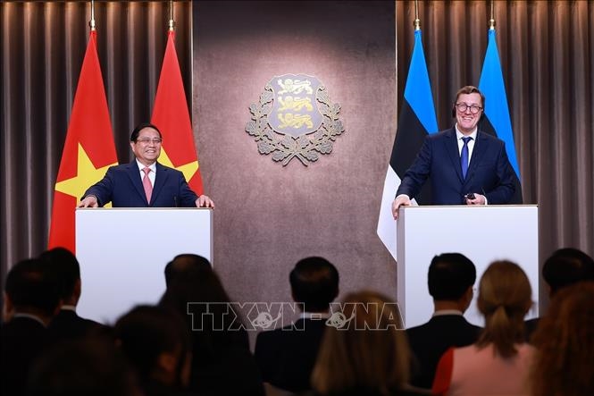 Thủ tướng Phạm Minh Chính hội đàm với Thủ tướng Estonia Kristen Michal