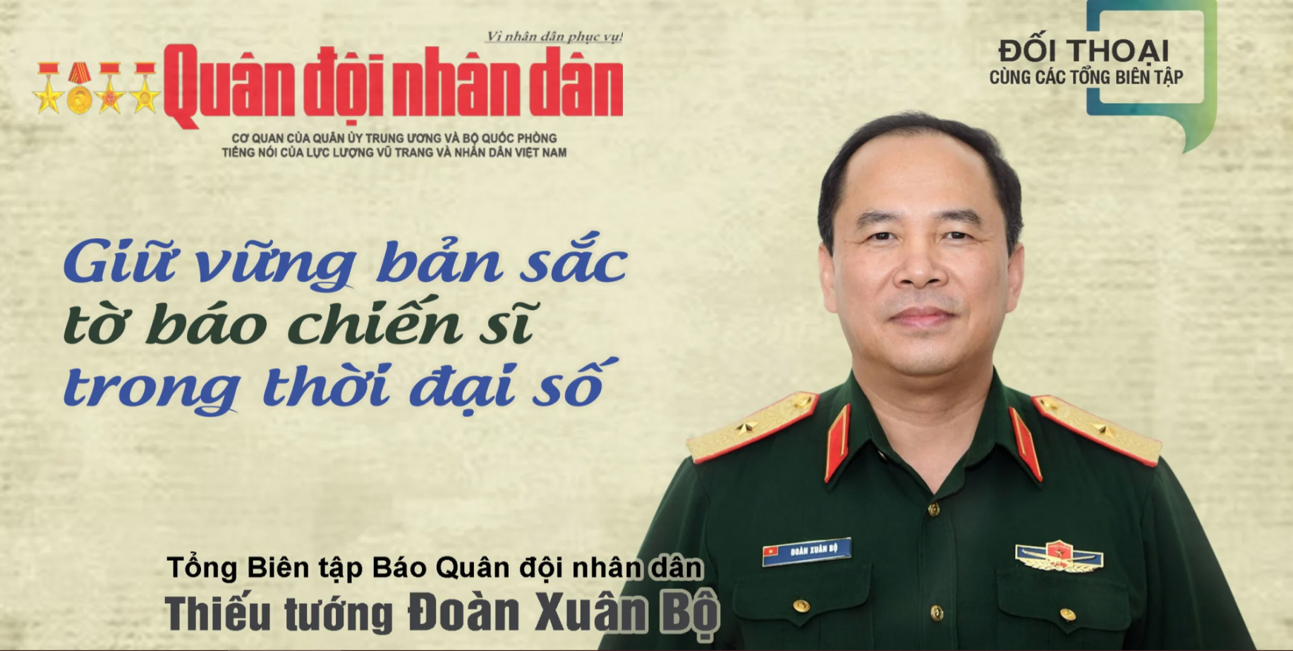 Báo Quân đội nhân dân: Giữ vững bản sắc tờ báo chiến sĩ trong thời đại số