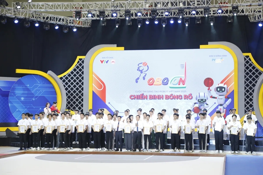 Khởi tranh vòng chung kết cuộc thi Sáng tạo Robot Việt Nam – Robocon 2025
