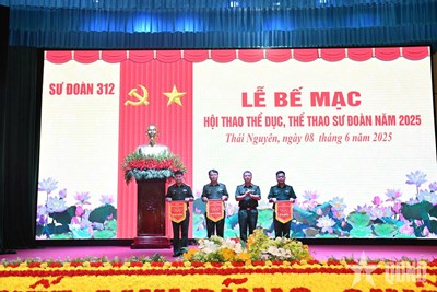 Hội thao TDTT Sư đoàn 312: Lễ hội thể thao quy mô lớn, chào mừng Đại hội Đảng bộ