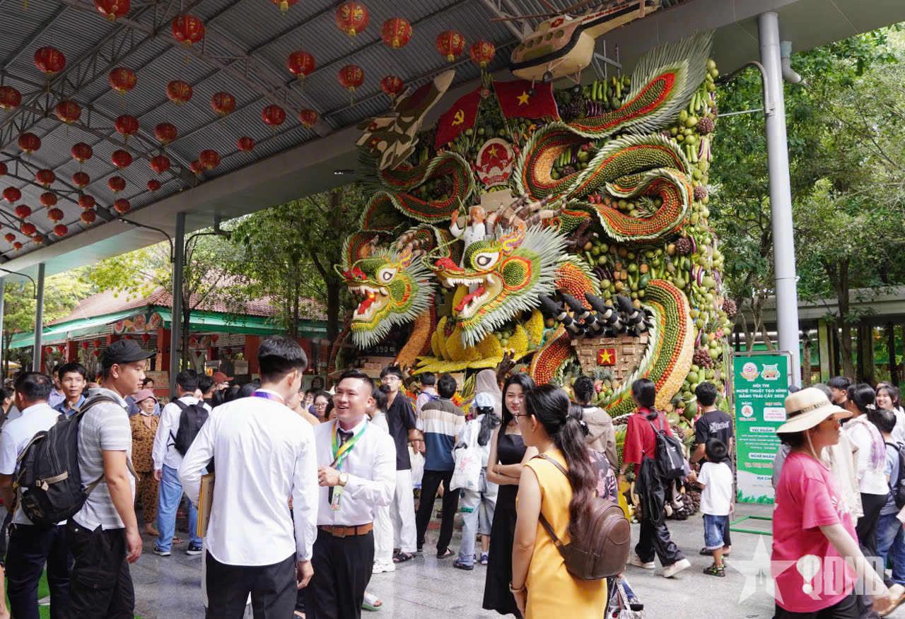 TP Hồ Chí Minh: Đặc sắc hội thi nghệ thuật tạo hình bằng trái cây