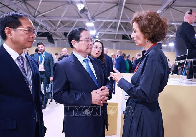 Thủ tướng Phạm Minh Chính đề nghị UNESCO tiếp tục ủng hộ các hồ sơ di sản của Việt Nam