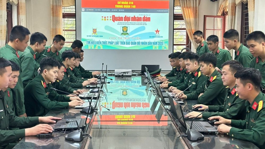 Kết quả kỳ 3 Cuộc thi trực tuyến “Tìm hiểu kiến thức pháp luật trên Báo Quân đội nhân dân” năm 2025